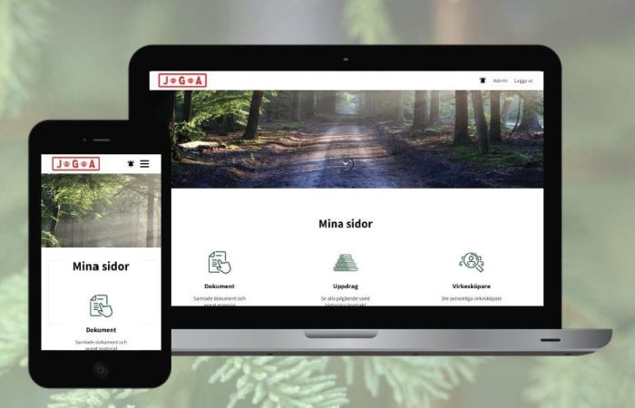Nu lanserar vi Min Skog – tjänsten för dig som skogsägare