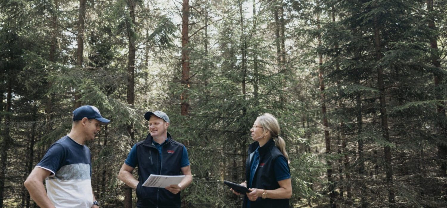 Dialog mellan skogsägare och virkesinköpare kring hållbart skogsbruk